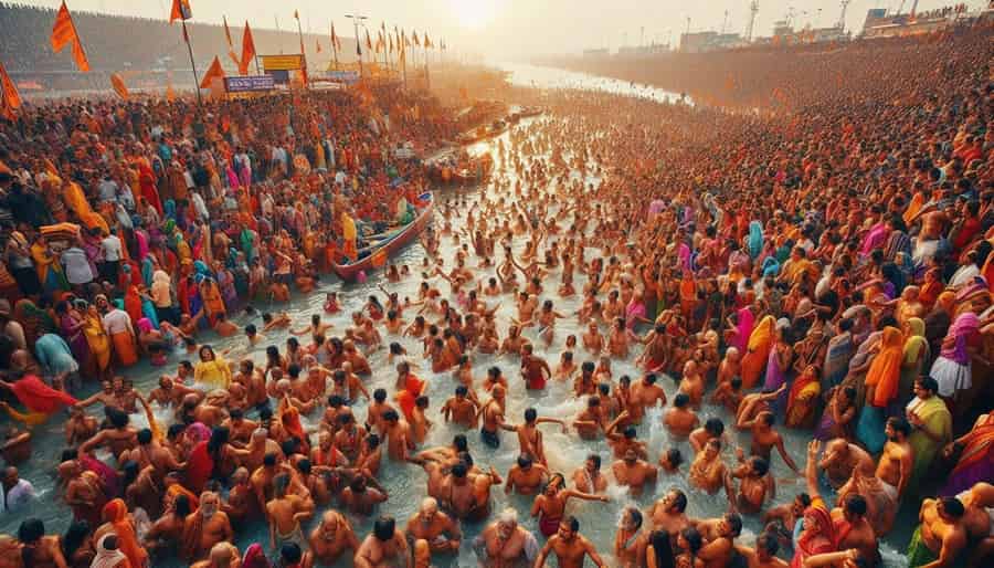 Kumbh Mela 2025: Bhoomi Poojan of 5 Akhadas Completed