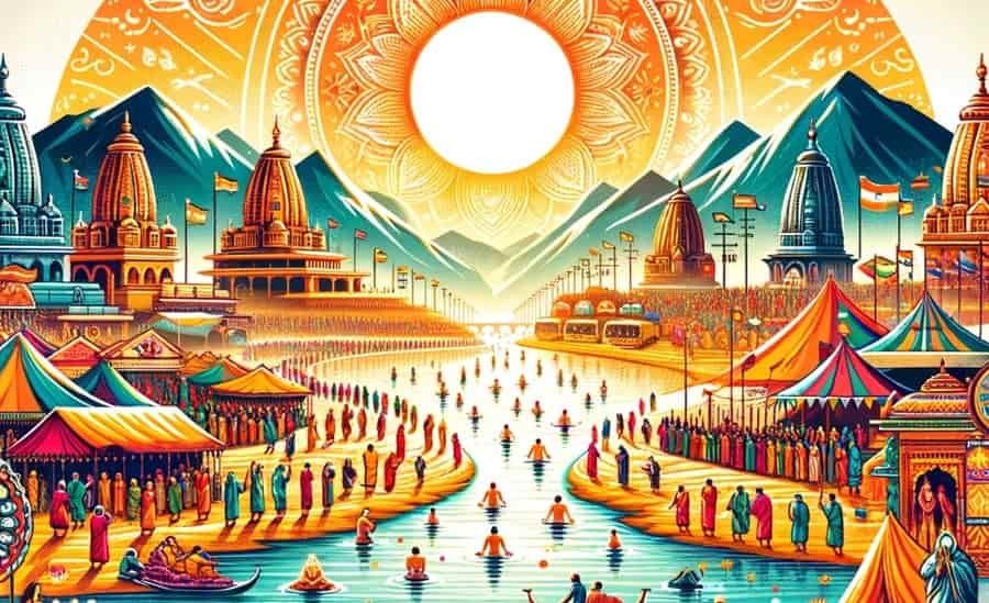 Bathing in Mahakumbh can bring salvation